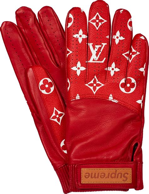 replica louis vuitton supreme baseball gloves